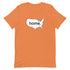 Home - On Map Of America Short-sleeve unisex t-shirt - Mainstream Freedom